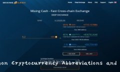 The Most Common Cryptocurrency Abbreviations and Their Meani