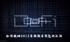 如何找回2013年狗狗币钱包的私钥