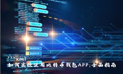 ```xml
如何高效使用比特币钱包APP：全面指南